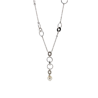 Necklace Salvini Woman in White Gold Diamante 0.14 Ct 71624038 - 71624038
